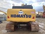 Used Excavator,Used Excavator in yard,Side of used Komatsu Excavator,Back of used Excavator,Front of used Excavator